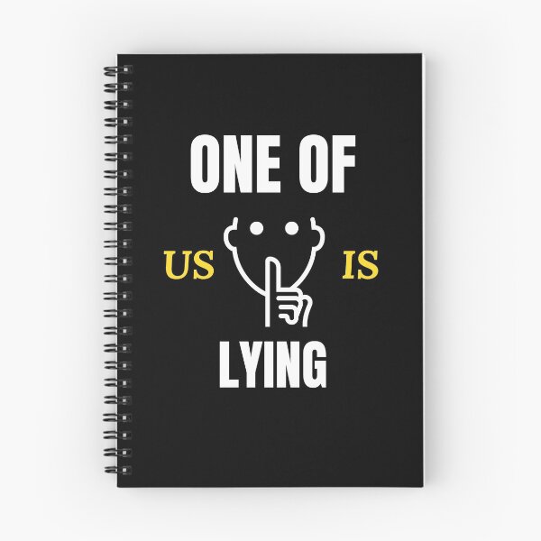 Item preview, One Of Us Is Lying designed and sold by Billie Sims.