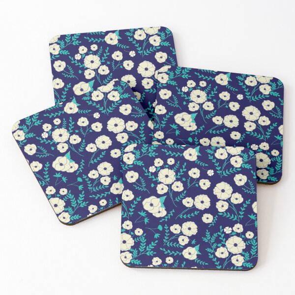 Item preview, Yellow Poppy Flower Bouquet Patterns designed and sold by Aysel's Designs.