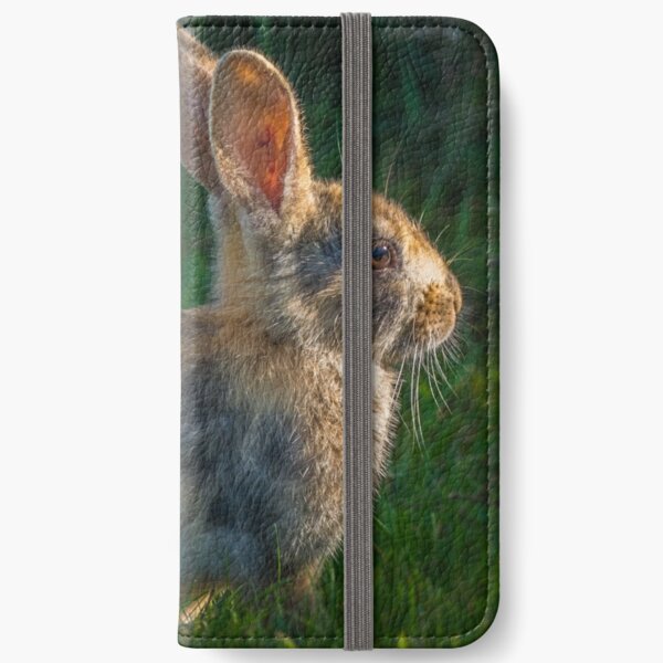 Cute wild rabbit iPhone Wallet