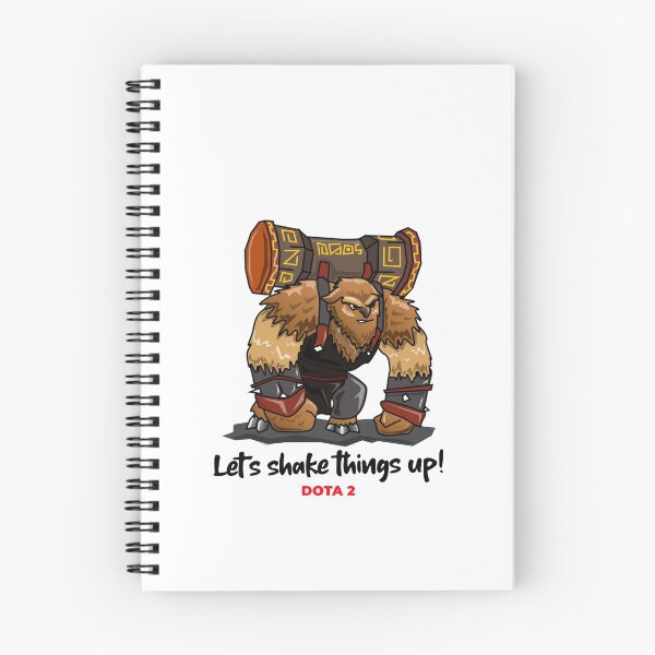 Item preview, Earthshaker Dota2 designed and sold by LeviosaBusiness.