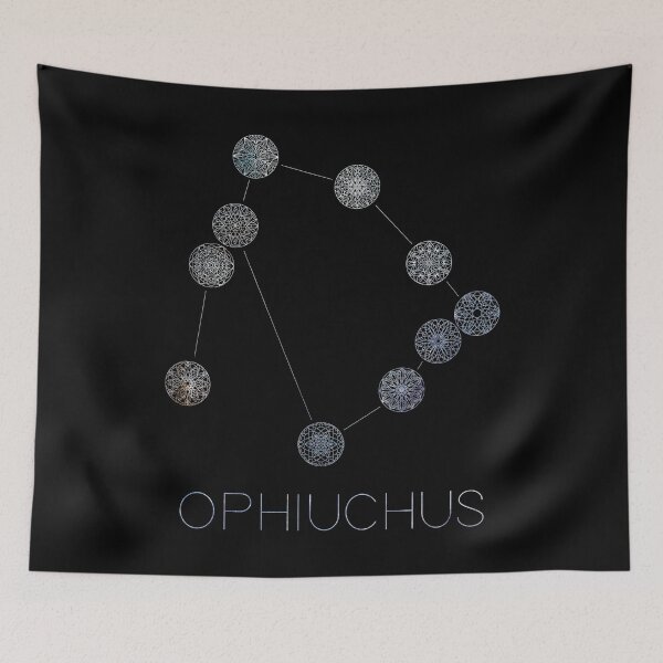 Item preview, Ophiuchus Constellation Mandalas designed and sold by MetaPhyStore.