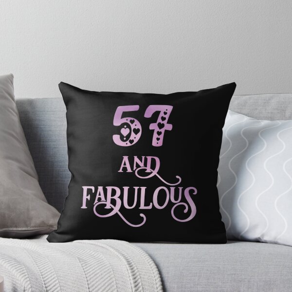 Item preview, Women 57 Years Old And Fabulous 57th Birthday Party design designed and sold by Grabitees.