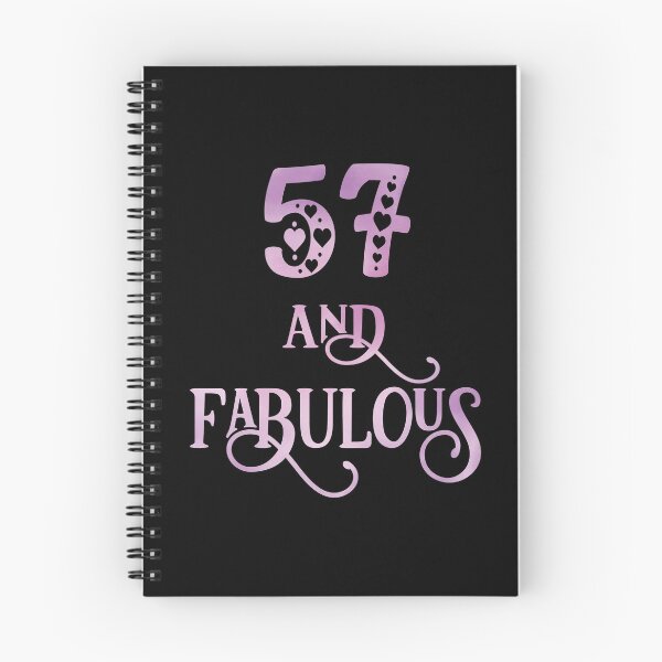 Item preview, Women 57 Years Old And Fabulous 57th Birthday Party design designed and sold by Grabitees.