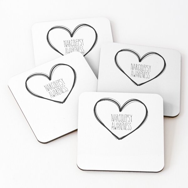 Item preview, Narcolepsy Awareness Heart Support designed and sold by NadzeyaD.