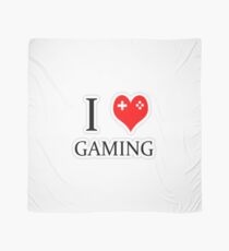 I heart gaming (graphic tees, mugs, and more!) Scarf