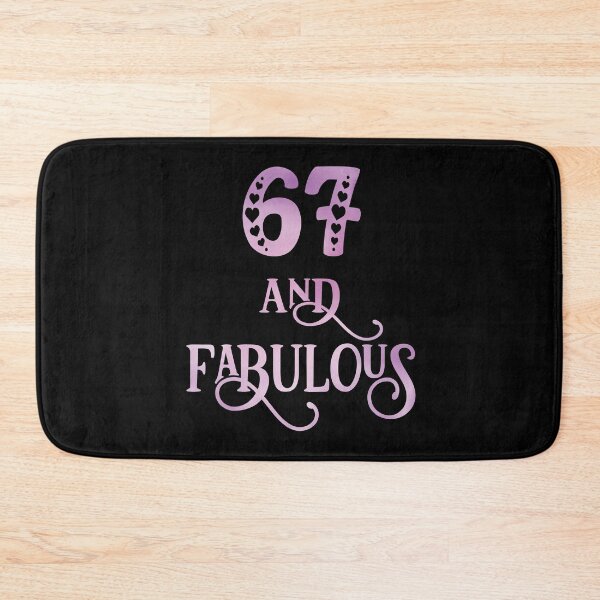 Item preview, Women 67 Years Old And Fabulous 67th Birthday Party design designed and sold by Grabitees.