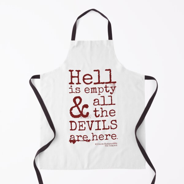 Item preview, Shakespeare Quote, The Tempest, Devils Are Here designed and sold by brodyquixote.