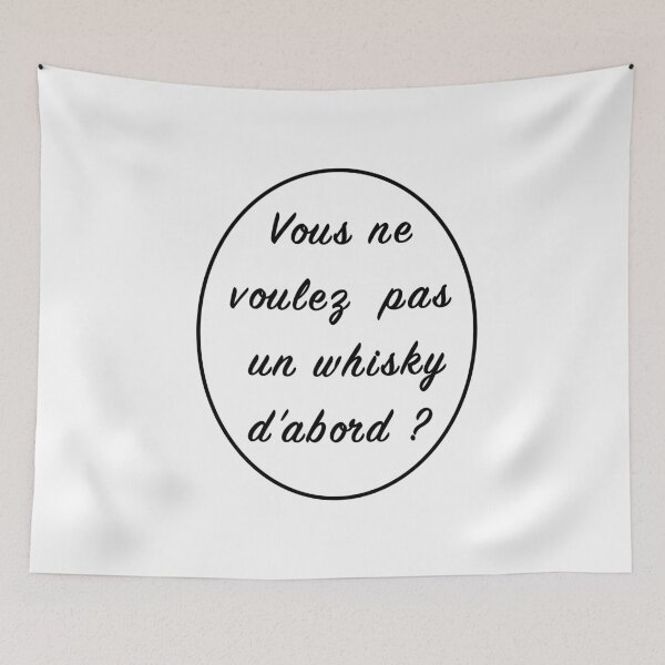 Item preview, funny aperitif message designed and sold by Catcrea.