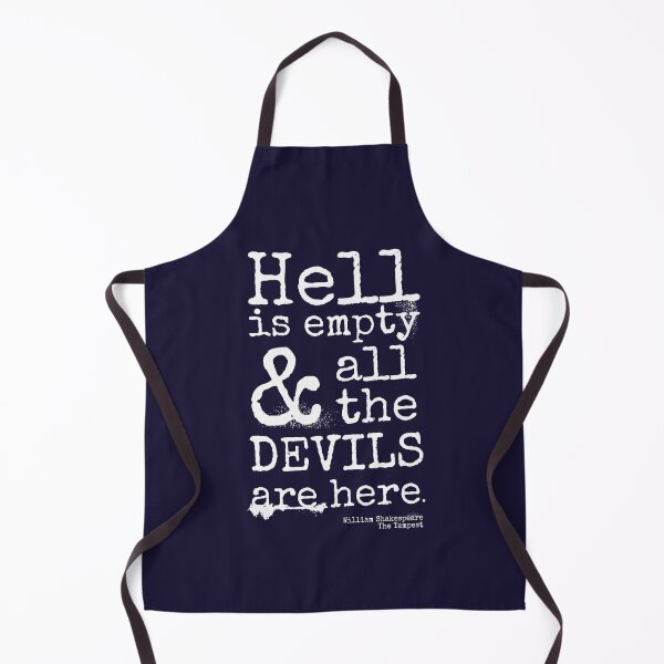 Item preview, Shakespeare Quote, The Tempest, Devils Are Here  designed and sold by brodyquixote.