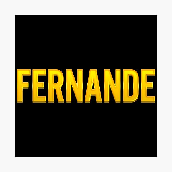 Item preview, Fernande Name designed and sold by xesed.