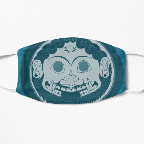 The Gorgon Mask Flat Mask