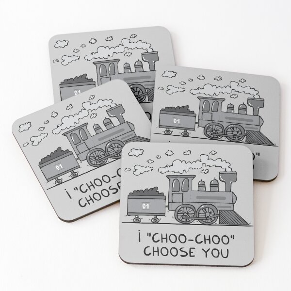 Item preview, I "choo-choo" choose you! designed and sold by Adrian Serghie.