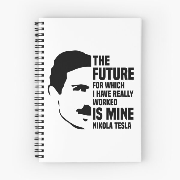 Item preview,  Nikola Tesla Portrait with a Quote designed and sold by TashaVector.