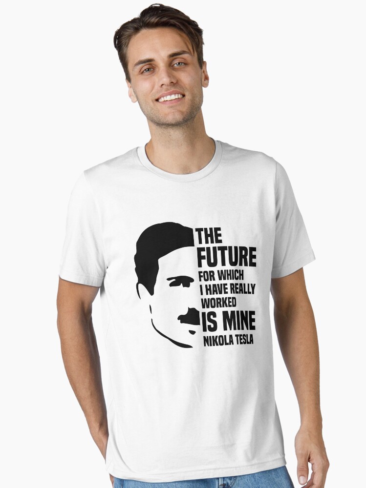 Nikola Tesla Portrait T-Shirt Nikola Tesla Portrait T-Shirt