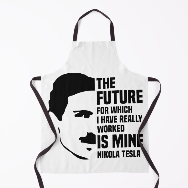 Item preview, Nikola Tesla Portrait with a Quote designed and sold by TashaVector.