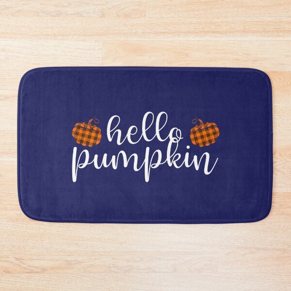 Item preview, Hello Pumpkin Orange Buffalo Plaid Cute Fall Lover Halloween Costume designed and sold by alenaz.