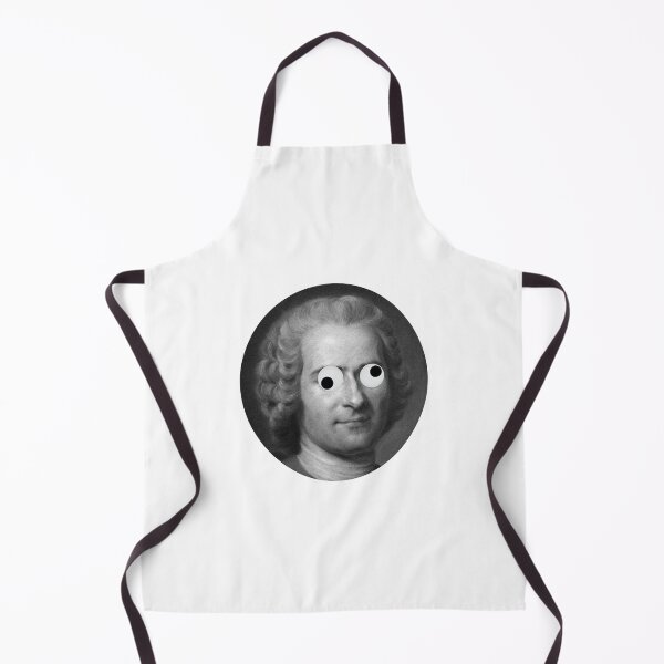 Item preview, Googly Eyed Jean Jacques Rousseau designed and sold by Jordbord.
