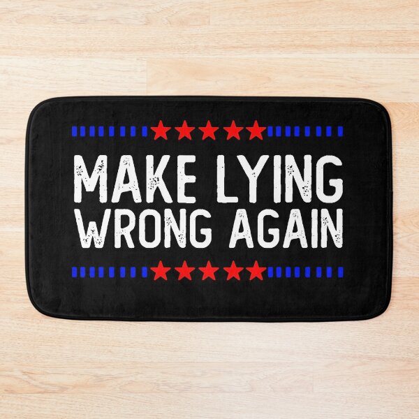 Item preview, Make Lying Wrong Again designed and sold by ZenCloak.