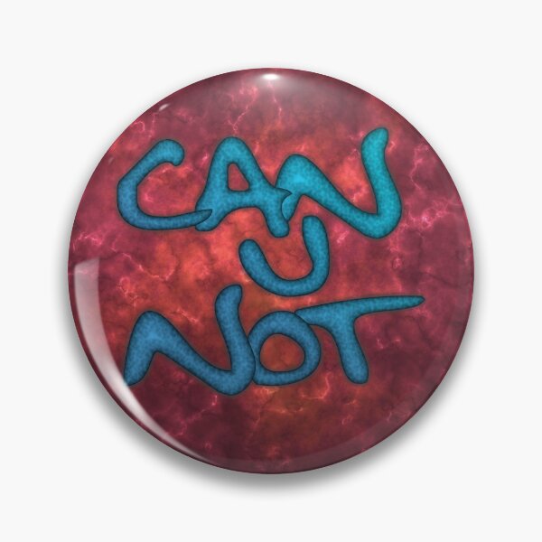 Item preview, Can U Not - Blue Textured designed and sold by SolarCross.