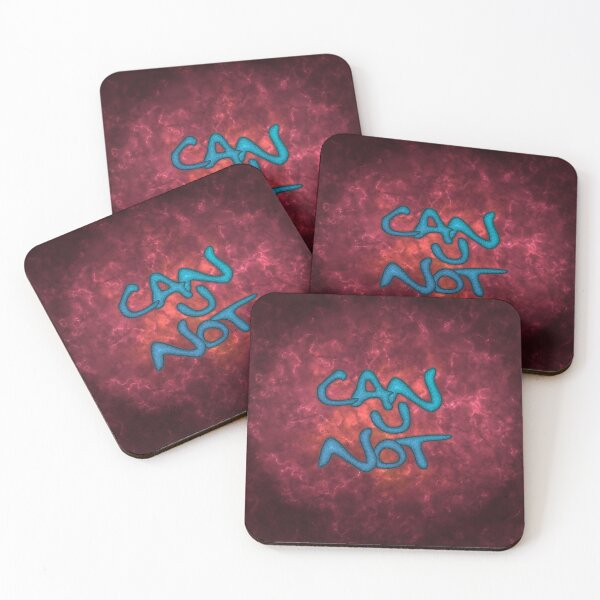 Item preview, Can U Not - Blue Textured designed and sold by SolarCross.