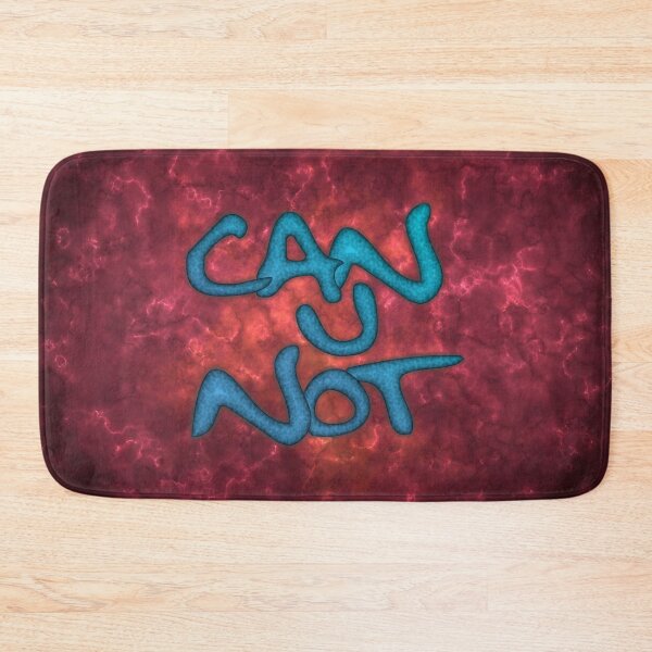 Item preview, Can U Not - Blue Textured designed and sold by SolarCross.