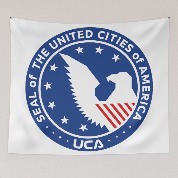Item preview, UCA - Seal of the United Cities of America designed and sold by misterDNA.
