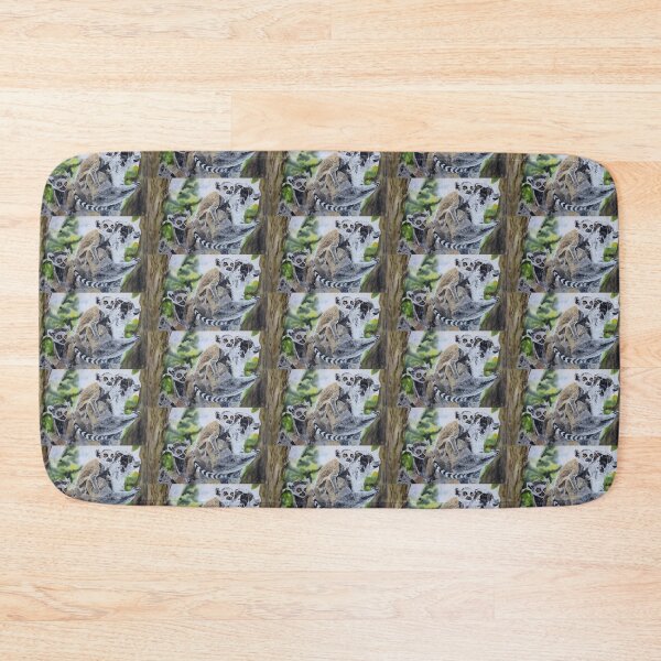 Item preview, Lemurs Maki Catta designed and sold by joelle Guillaume.