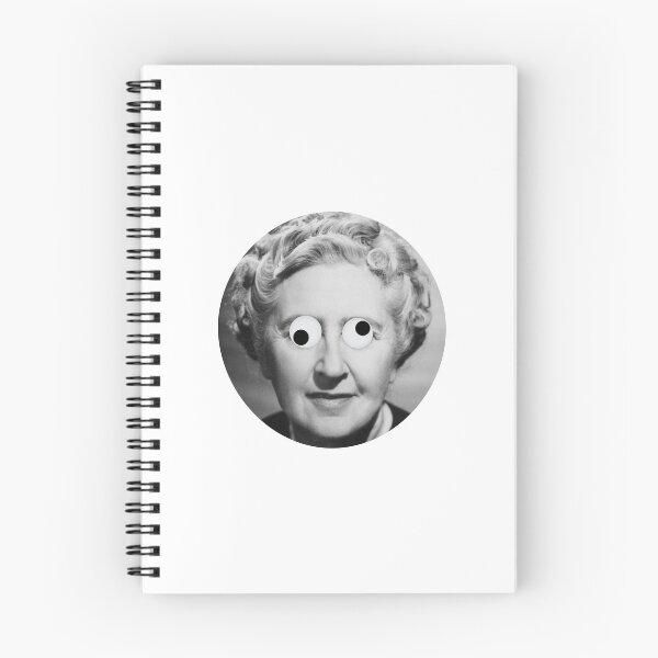 Item preview, Googly Eyed Agatha Christie designed and sold by Jordbord.