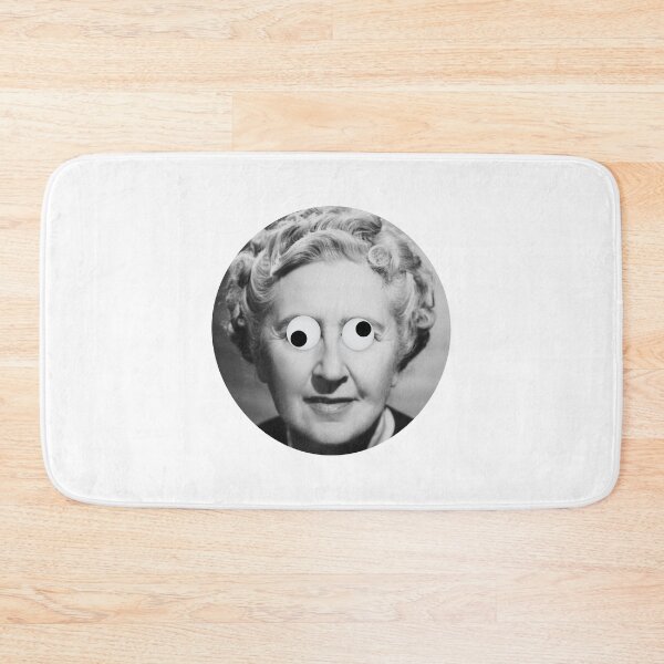 Item preview, Googly Eyed Agatha Christie designed and sold by Jordbord.