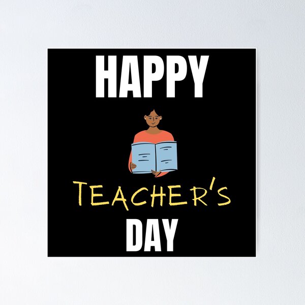 Item preview, Happy Teacher's Day - Funny Saying designed and sold by Billie Sims.