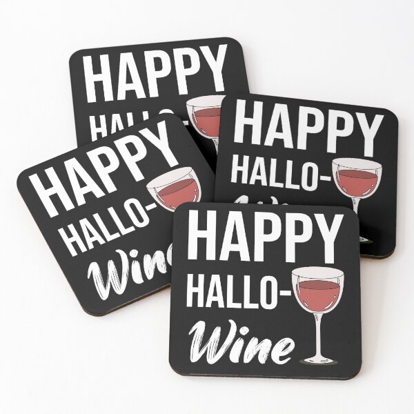 Item preview, Happy Hallo Wine Funny Gift designed and sold by zackup.