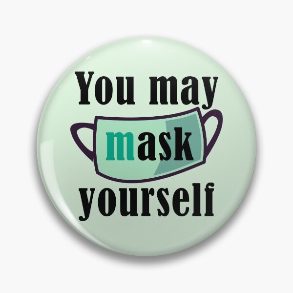 Item preview, You may ask yourself mask yourself pun designed and sold by Deegital18.