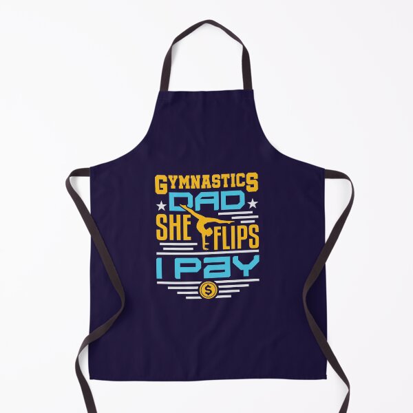 Item preview, Gymnastics Dad She Flips I Pay designed and sold by jaygo.