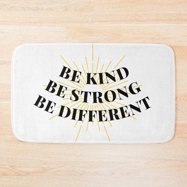Item preview, Be Kind Be Strong Be Different  designed and sold by Puffoo.