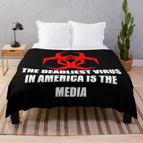 Item preview, The Deadliest Virus In America Is The MEDIA Red designed and sold by REApparelCo.
