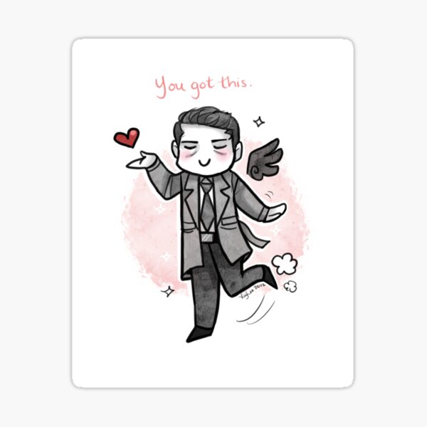 Cas Says You Got This Sticker
