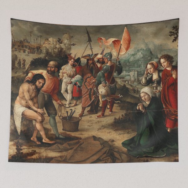 Item preview, The Crucifixion of Jesus Christ - bernard van orley werkstatt designed and sold by Vintage Designs +.
