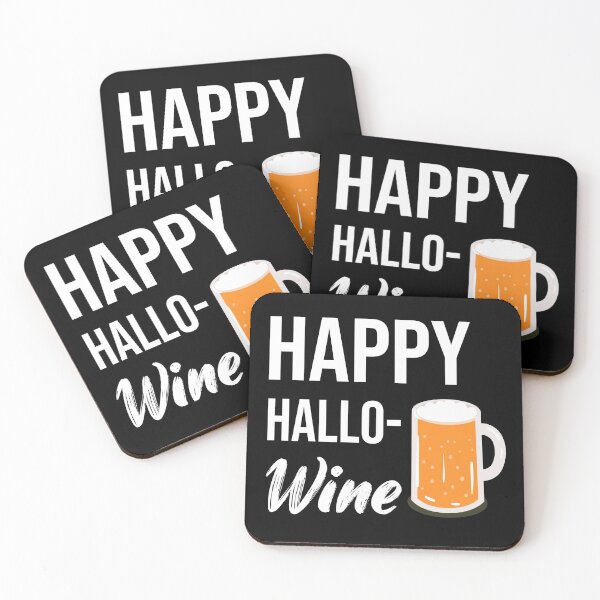 Item preview, Happy Hallo Wine Funny Gift designed and sold by zackup.