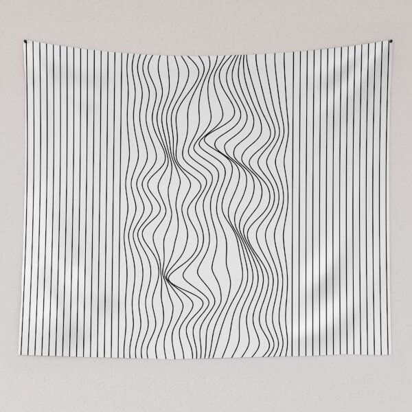 Item preview, Black Parametric Lines designed and sold by ParamPatterns.