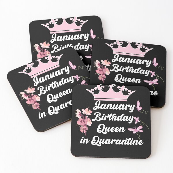 Item preview, january Birthday Queen Gift In Quarantine Cute Birthday 2021 Women designed and sold by Sarah38.