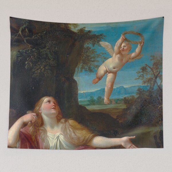 Item preview, Woman and Cherub - bologneser schule fruehes  designed and sold by Vintage Designs +.