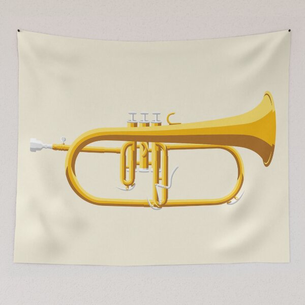 Item preview, Shiny Golden Flugelhorn designed and sold by Menno van der Meer.