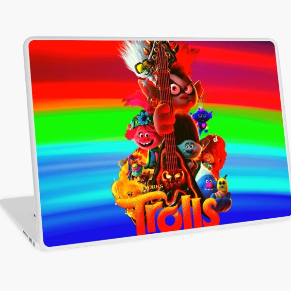 Trolls World Tour Laptop Skins Redbubble - troll skin roblox design it youtube
