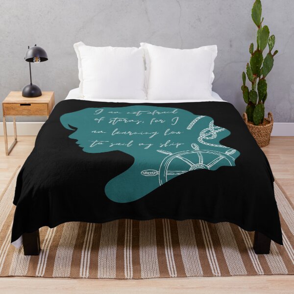 Item preview, Little Women literary quotes Louisa May Alcott designed and sold by Bookish Dragon.