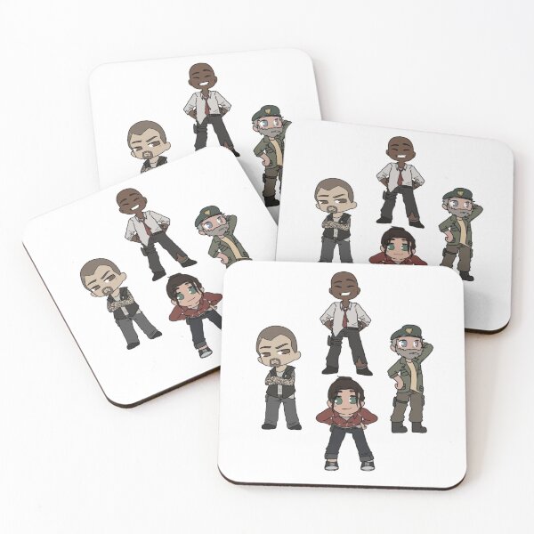 Item preview, Cute L4D Survivors designed and sold by Sneaky-Deeks.