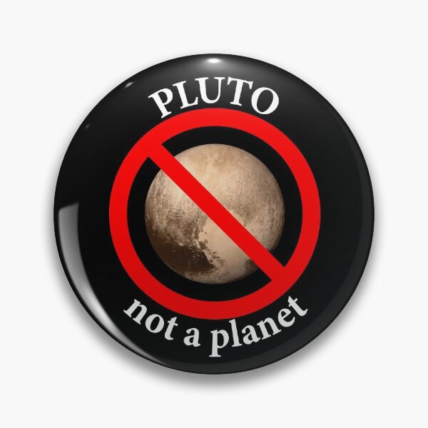 Item preview,  Pluto is not a planet - Solar System - Astronomy - Dwarf Planet designed and sold by notstuff.