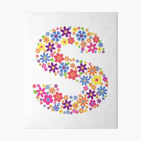 Letter S Art Board Prints For Sale Redbubble