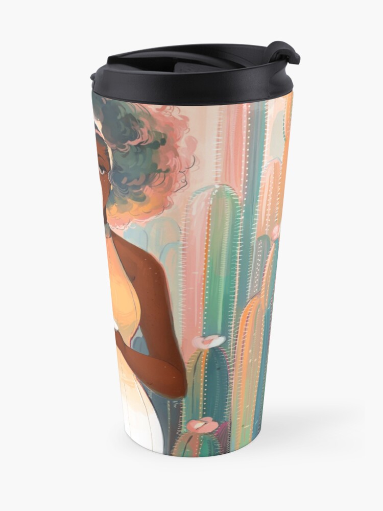 Alternate view of Cacti Tea Travel Mug