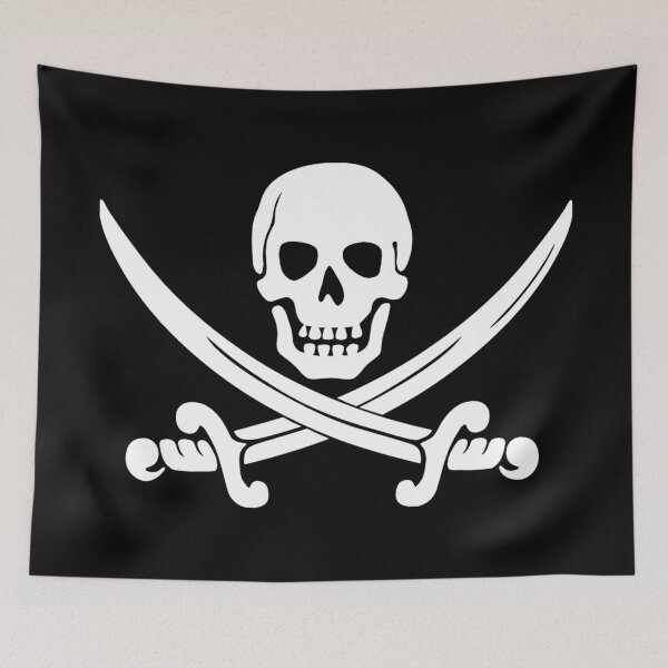 Item preview, Pirate skull designed and sold by Sara-Miyano.