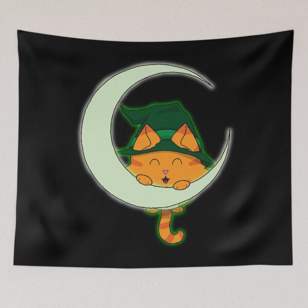 Item preview, Happy Meowlloween! - Orange Tabby Kitty designed and sold by Katrina Montgomery.